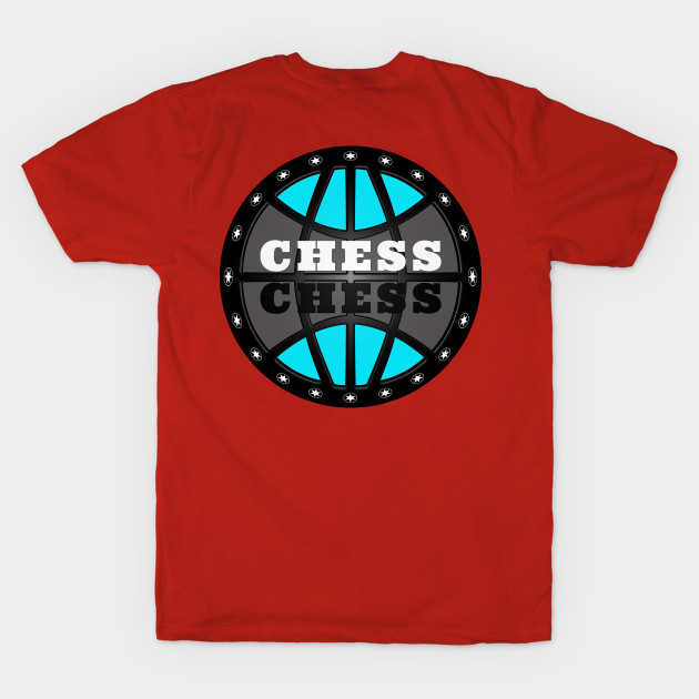 Chess Logo in Black, White and Turquoise by The Black Panther